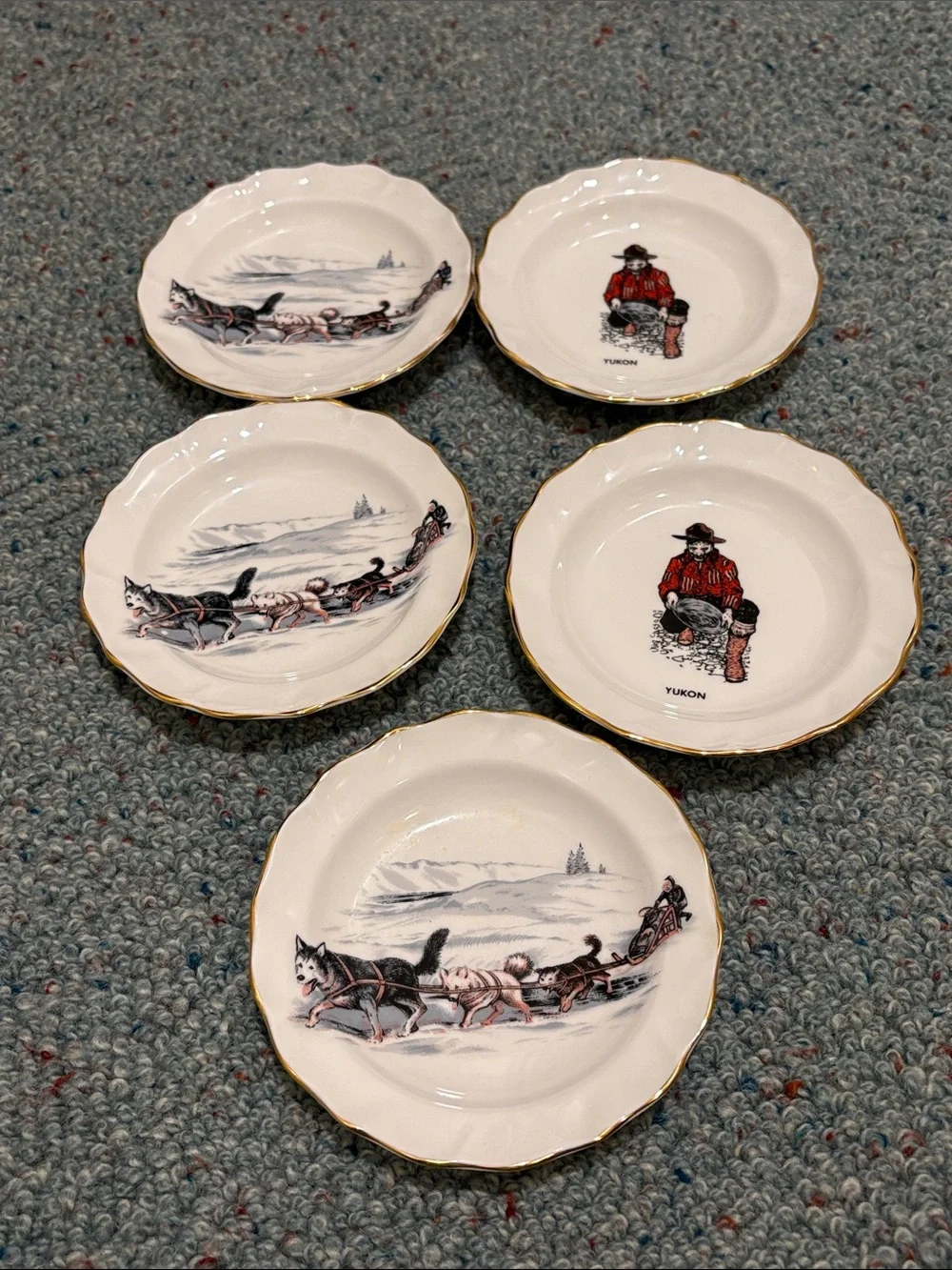 Duchess bone china, made for Murdochs Gem Shop, Whitehorse Yukon.